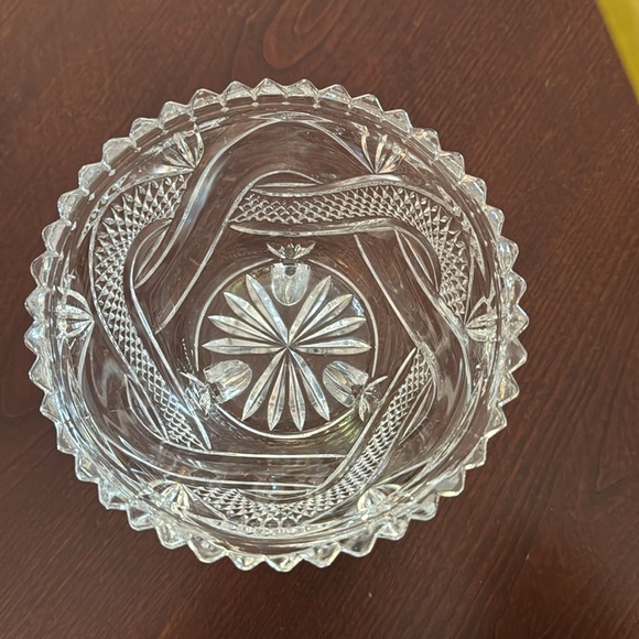 Brilliant cut MCM glass bowl - Picture 5 of 6